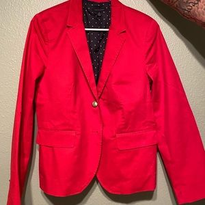 Red Tommy Hilfiger Blazer